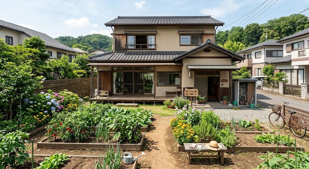 八王子市めじろ台 中古戸建 5DK 庭・菜園スペースつき