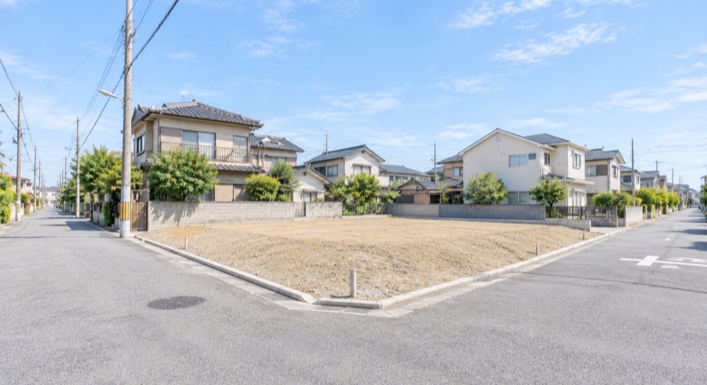 住吉区遠里小野 売地 105.80㎡(約32.0坪) 角地